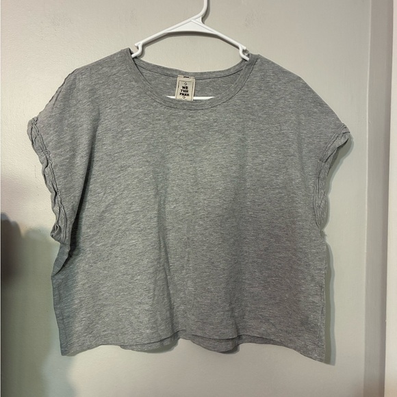We The Free Tops - We The Free Heather Gray Short Sleeve Top